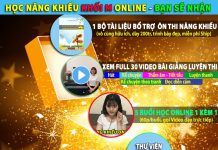 Khóa ôn năng khiếu Online 5 buổi cùng Th.s GDMN Nguyễn Thị Thúy Liễu